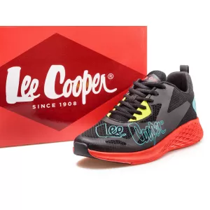 Мъжки маратонки Lee Cooper 801-01 Black/red/lemon...
