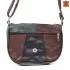 Малка кожена дамска чанта в тъмни пастелни цветове 73055-37