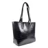 Голяма елегантна дамска чанта в черен цвят 73095-1