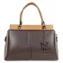 Елегантна дамска чанта от еко кожа в кафяво 75094-...