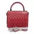Дамска ежедневна чанта от еко кожа в червен цвят 75106-3