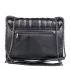 Модерна дамска чанта в черна еко кожа 75108-1