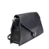 Актуална дамска чанта с твърда структура в черен цвят 75110-1