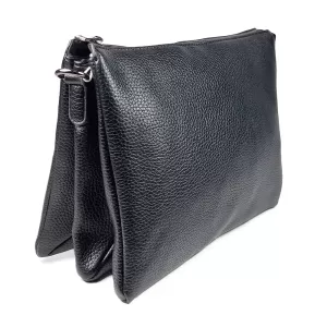 Ежедневна дамска чанта от еко кожа в черен цвят 75...