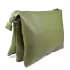 Ежедневна дамска чанта от еко кожа в зелен цвят 75111-2
