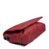 Дамска ежедневна чанта от текстил в червен цвят 75112-4