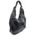 Дамска ефектна чанта тип торба в черен цвят 75113-1