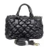 Модерна дамска ежедневна чанта в черен цвят 75114-1