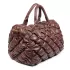 Модерна дамска ежедневна чанта в кафяв цвят 75114-2