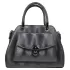 Ежедневна дамска кожена чанта в черен цвят 72122-6...