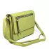 Зелена дамска ежедневна чанта от еко кожа 85007-2