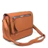Оранжева дамска ежедневна чанта от еко кожа 85007-3