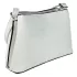Дамска чанта с лазерна декорация в бял цвят 85009-2