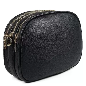 Ежедневна дамска чанта в черен цвят 85025-1
