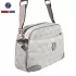 Дамска чанта през рамо SP1094-1 Silver Polo бежово-матиран пясък