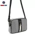 Silver Polo Black White - Black SP1095-1 дамска чанта през рамо