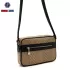 Silver Polo Brown-Black SP1095-2 дамска чанта през рамо