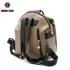 Silver Polo Brown SP771-2 ефектна кафява дамска раница