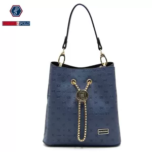 Silver Polo Laci SP967-5 дамска чанта в син цвят...