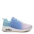 Дамски маратонки в преливащи сини цветове от еко кожа 34190-5