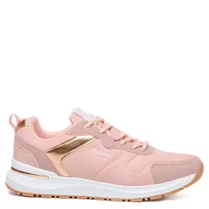 Дамски маратонки от еко кожа в розов цвят 34221-1...