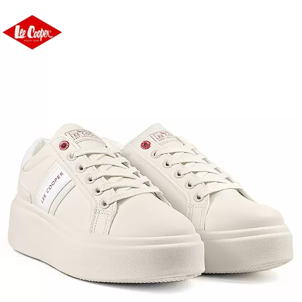 Lee Cooper LC 602-12 Beige дамски кецове в бежово