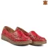 Червени ниски дамски пролетно летни обувки 21223-5...