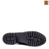 Топли дамски ежедневни обувки с два ципа в черен цвят 21475-1