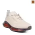 Дамски спортни обувки от естествена кожа в бежов цвят 21485-1