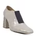 Елегантни сиви дамски обувки от ефектна еко кожа 21490-1