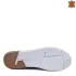 Кожени дамски ежедневни обувки в бяло с цветен принт 21522-2