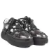 Модерни дамски летни обувки в черно и графит 21611...