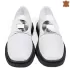Дамски пролетни обувки в бял цвят от естествена кожа 21641-2