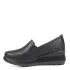 Пролетно летни дамски обувки в черно на платформа 21659-1