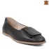 Кожени ниски дамски ежедневни обувки в черен цвят 21666-2