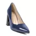 Лачени дамски обувки Eliza в синьо с висок ток 21679-5