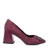 Велурени дамски елегантни обувки Eliza в цвят бордо 21682-3