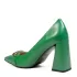 Елегантни дамски обувки Eliza от еко кожа в зелено 21686-3