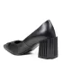 Дамски елегантни обувки Eliza в черно с модерен ток 21688-1