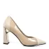 Дамски обувки Eliza от велур и лак в бежов цвят 21689-2