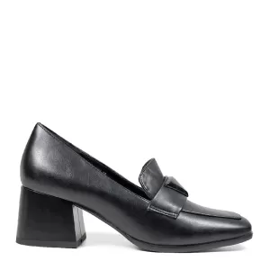 Дамски елегантни обувки Eliza в черно със среден т...