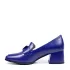 Дамски елегантни обувки Eliza в синьо със среден ток 21690-3