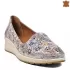 Дамски цветни пролетно летни обувки от естествена кожа 21729-1