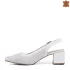 Дамски сандали с елегантна визия в бял цвят 21328-1