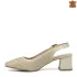 Дамски сандали с елегантна визия в бежов цвят 21328-2