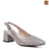 Дамски сандали с елегантна визия в сив цвят 21328-3