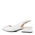 Елегантни дамски ниски сандали Eliza в бял цвят 21693-2