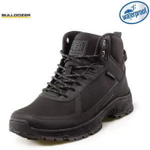 Мъжки зимни боти в черно Bulldozer 20610-1 Black