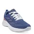 Унисекс дишащи текстилни маратонки в син цвят 34227-2