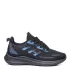 Мъжки маратонки в черно и синьо с връзки 35188-1
